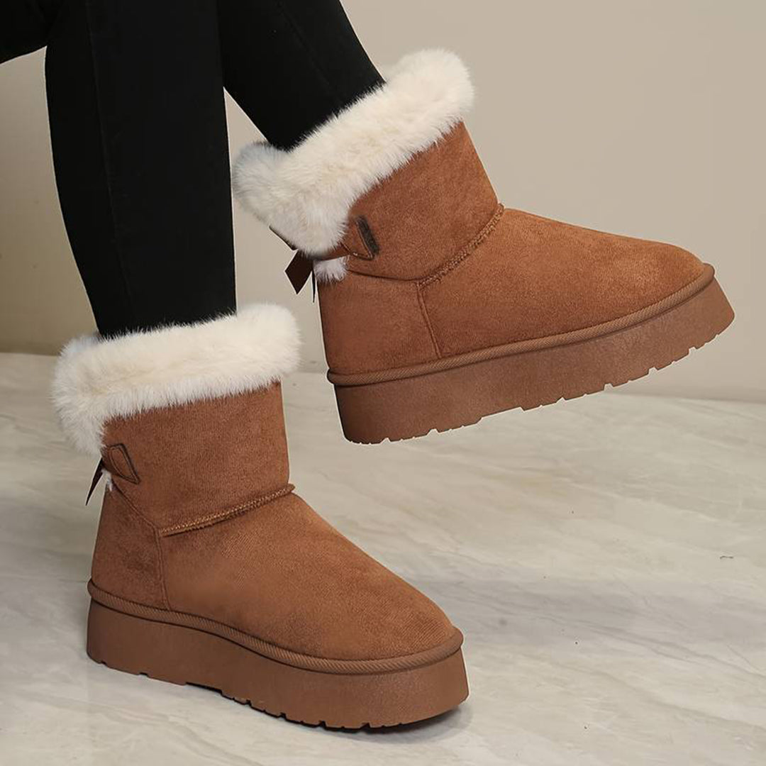 ZAHARA - Botas de invierno altas con suela gruesa para mujeres