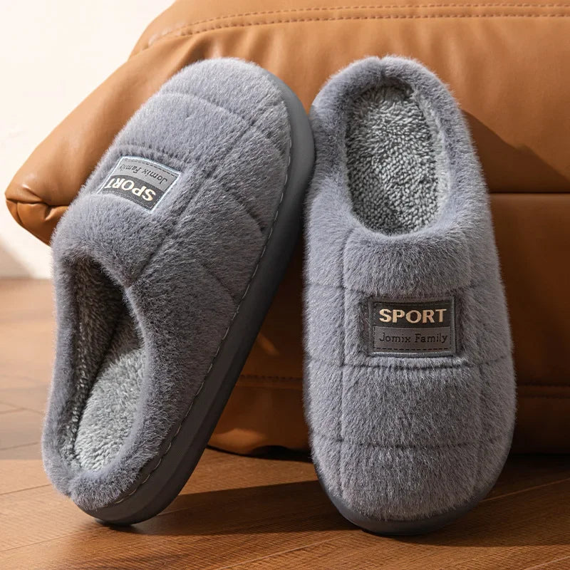 Zapatillas de casa cálidas y cómodas para hombre – LUCAS