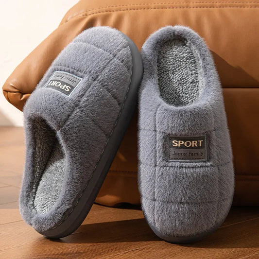 Zapatillas de casa cálidas y cómodas para hombre – LUCAS