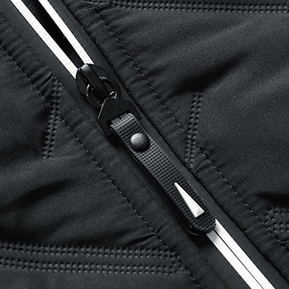 NIOBE - Chaqueta de invierno casual con cremallera para hombre