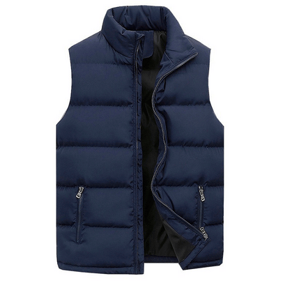 Chaleco ligero de hombre con cremallera – MAX