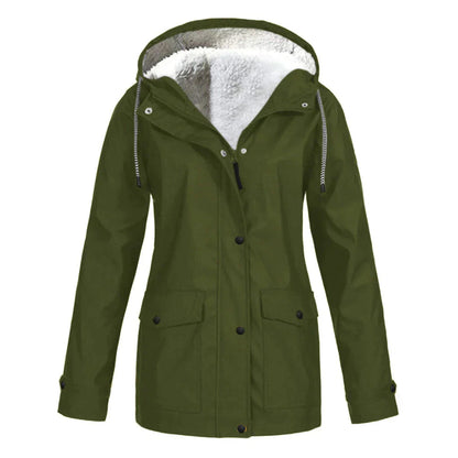 Chaqueta impermeable de mujer con diseño moderno – MELINA