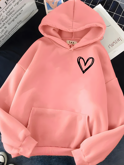Sudadera cómoda para mujer con diseño relajado y capucha – NADINE