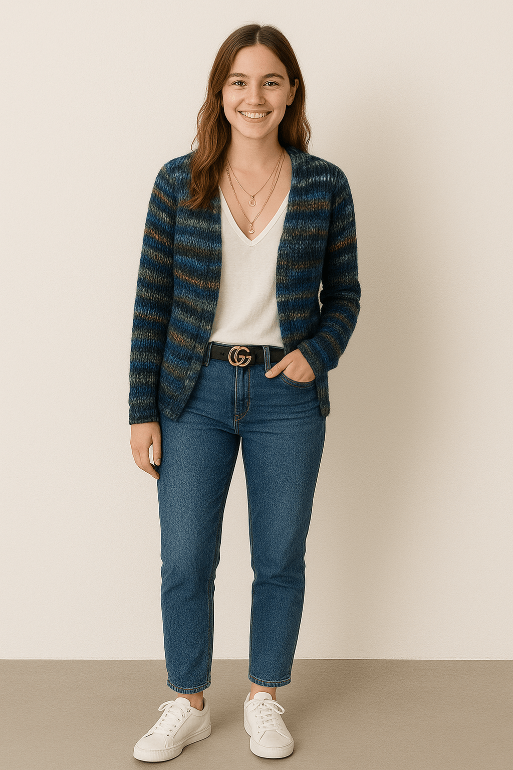 Sobrecamisa multicolor de mujer con diseño desenfadado – PATRIZIA