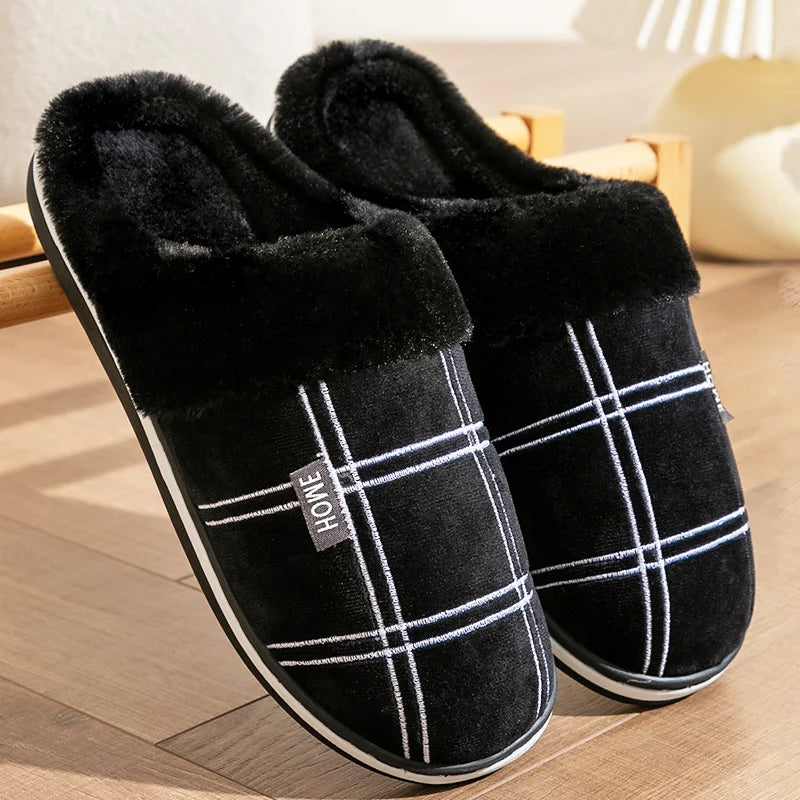 Zapatillas de casa cálidas y cómodas para hombre – PETER
