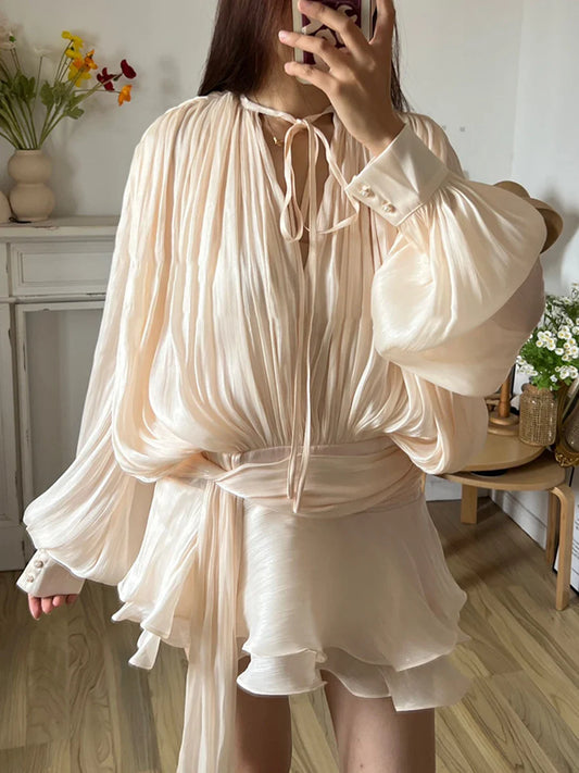 Vestido de verano con escote en V para mujer – LORENA