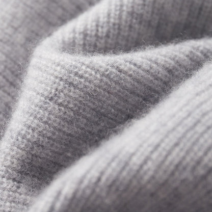 Chaqueta de punto para hombre con capucha y cremallera – LEROUX