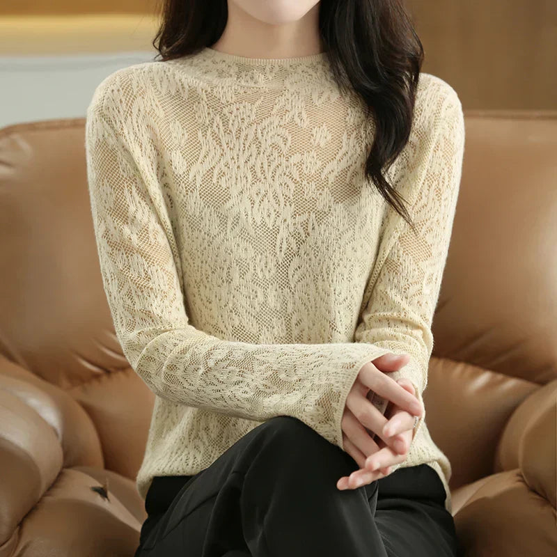 Val  - Suéter de lana fina para mujer