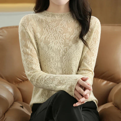 Val  - Suéter de lana fina para mujer
