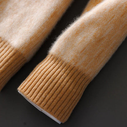 JAREM – Jersey de hombre con cuello redondo y estilo casual