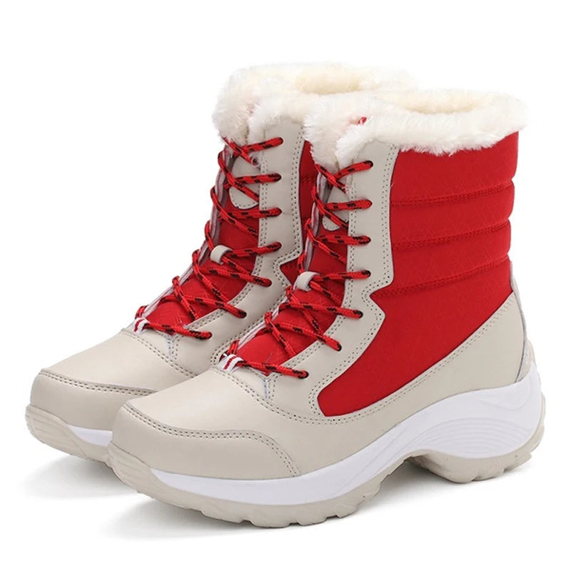 Botas de nieve cálidas para mujer con suela antideslizante – SABRINA
