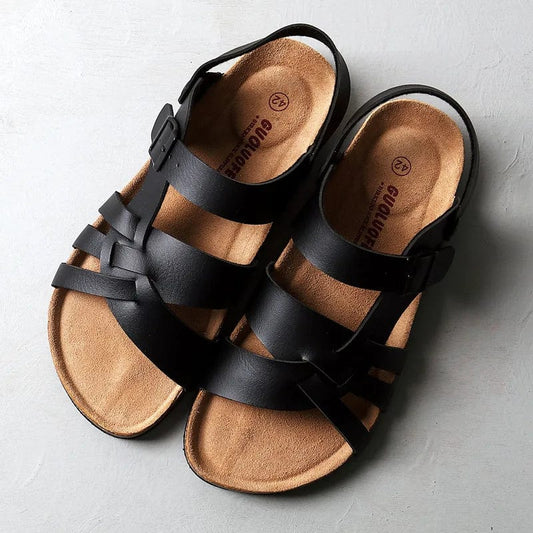 Sandalias ortopédicas de piel para hombre – GABRIEL