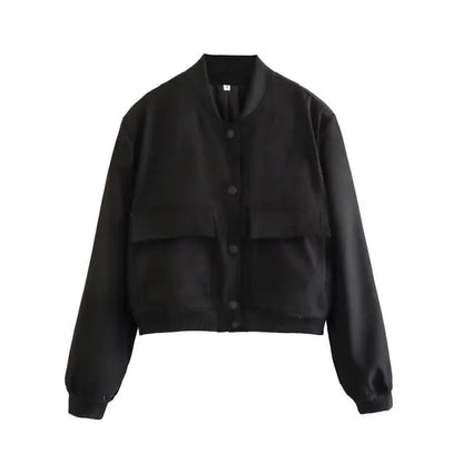 Chaqueta bomber para mujer con toque vintage – PAMELA