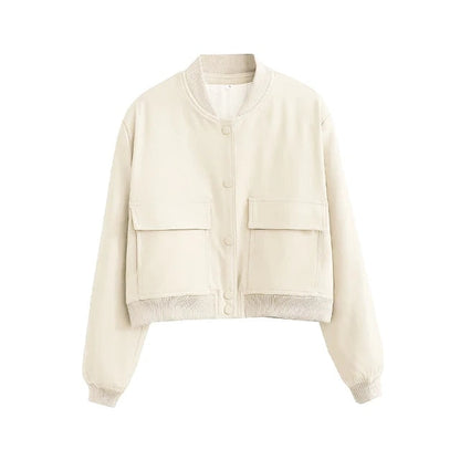 Chaqueta bomber para mujer con toque vintage – PAMELA