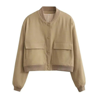 Chaqueta bomber para mujer con toque vintage – PAMELA
