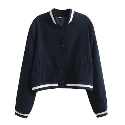 Chaqueta bomber para mujer con toque vintage – PAMELA
