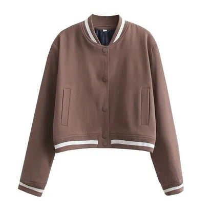 Chaqueta bomber para mujer con toque vintage – PAMELA