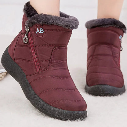 Botas de invierno antideslizantes para mujer con diseño robusto – SOPHIA