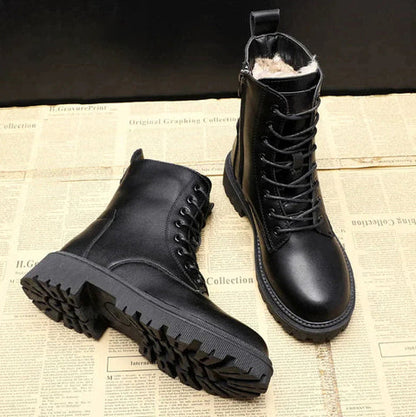 Botas altas con cordones para mujer de estilo moderno – SOPHIE