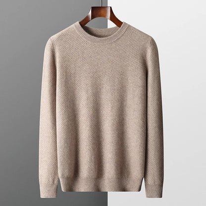 Jersey de hombre con cuello redondo y manga larga – RENVAR