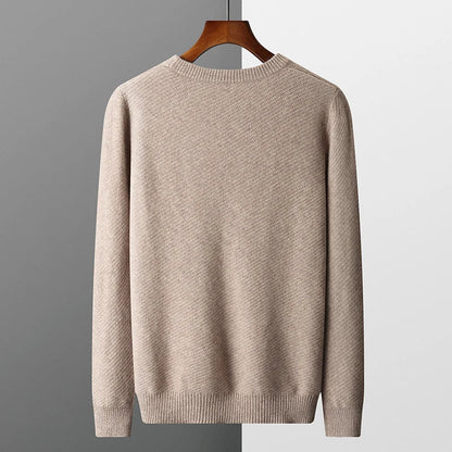 Jersey de hombre con cuello redondo y manga larga – RENVAR
