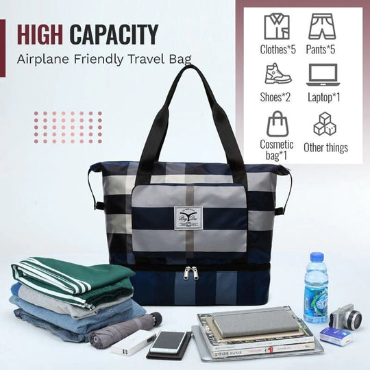 Bolsa de viaje grande y ligera para mujer – LANA