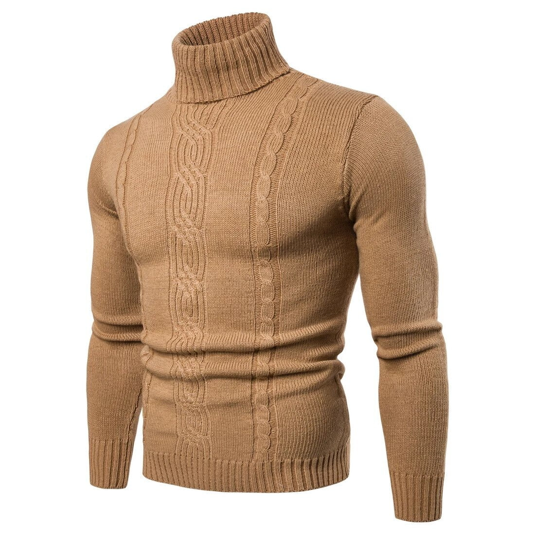 IVAR - Suéter de punto cuello alto para hombre
