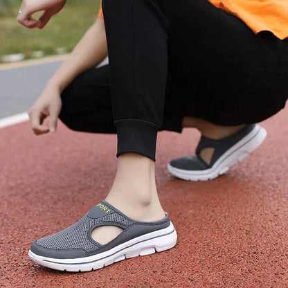 Zapatillas Orthopedicas Slip-On con Material Transpirable y Comodidad Todo el Día – OrthoBreeze