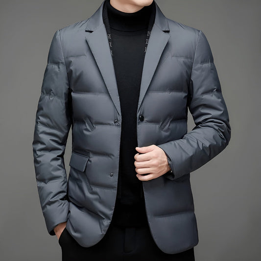 Chaqueta acolchada tipo blazer para hombre – AMELL