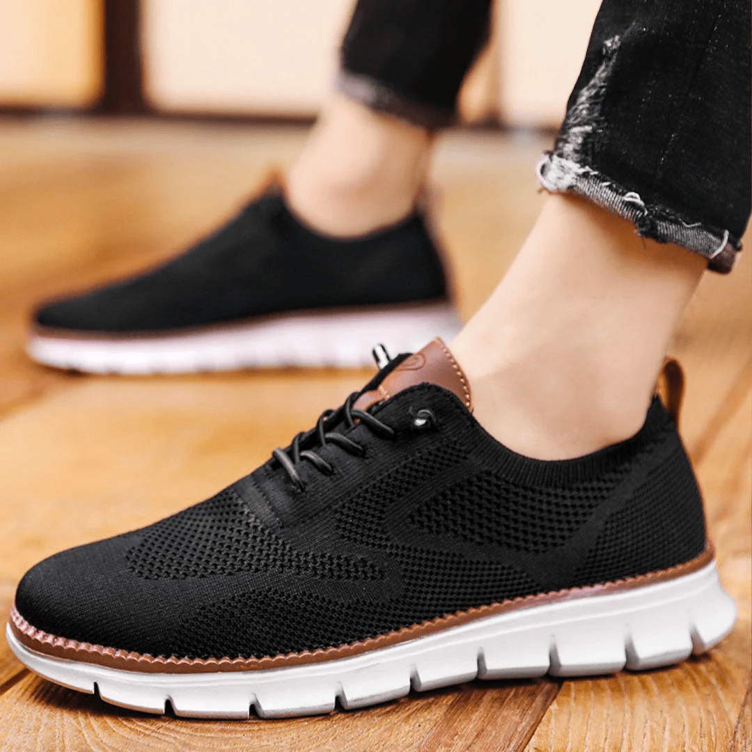 Zapatillas ortopédicas transpirables para caminar con soporte plantar – VELKOR
