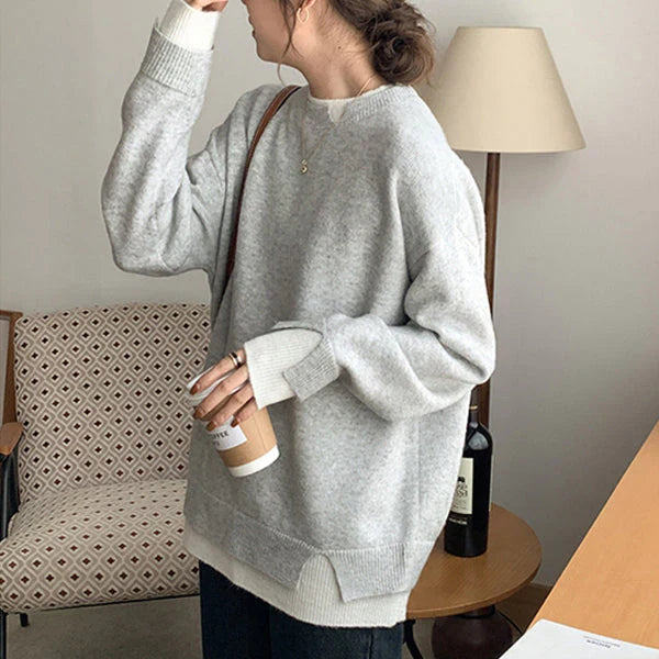 MADILYN – Suéter cómodo y oversize para mujer