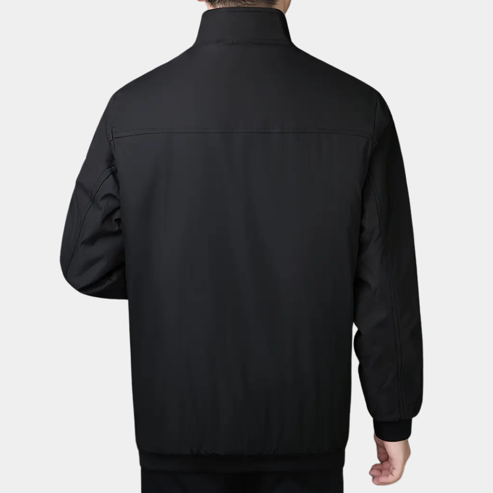 HUGO - Chaqueta para hombre con cremallera y forro polar