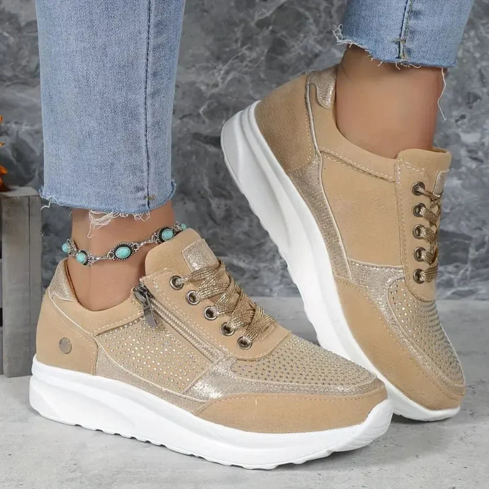 Zapatos elegantes con cremallera para mujer – Elorelle