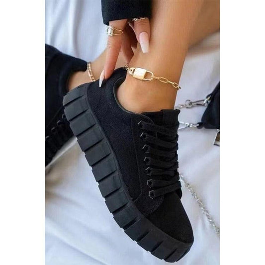 Zapatillas chunky para mujer con diseño moderno y suela elevada – PRISMAH
