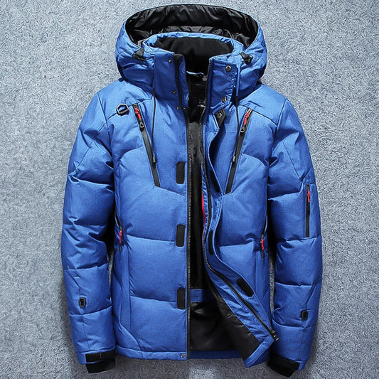 Parka de invierno con plumón cálido para mujer – JULIAN