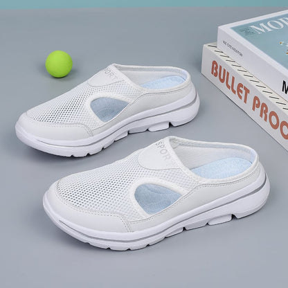 Zapatillas Orthopedicas Slip-On con Material Transpirable y Comodidad Todo el Día – OrthoBreeze