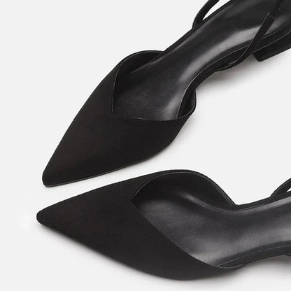 Zapatos de tacón estilizado tipo slingback – SLIMSTRAP