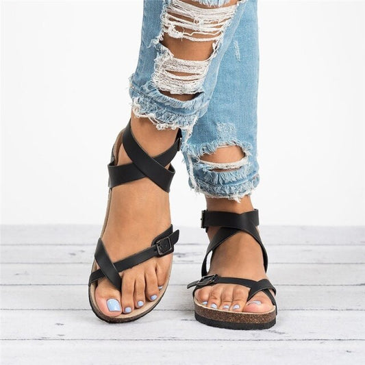 Sandalias de Cuero para Mujer con Diseño Elegante y Cómodo – Zorka