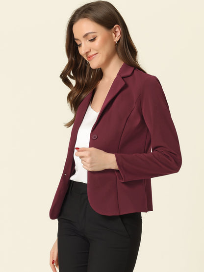 Blazer entallado de mujer con solapa y botones – ELENORA