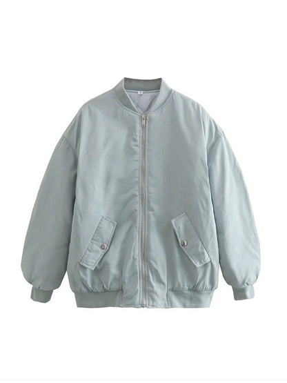 CORNELIA - Chaqueta bomber extragrande para mujeres